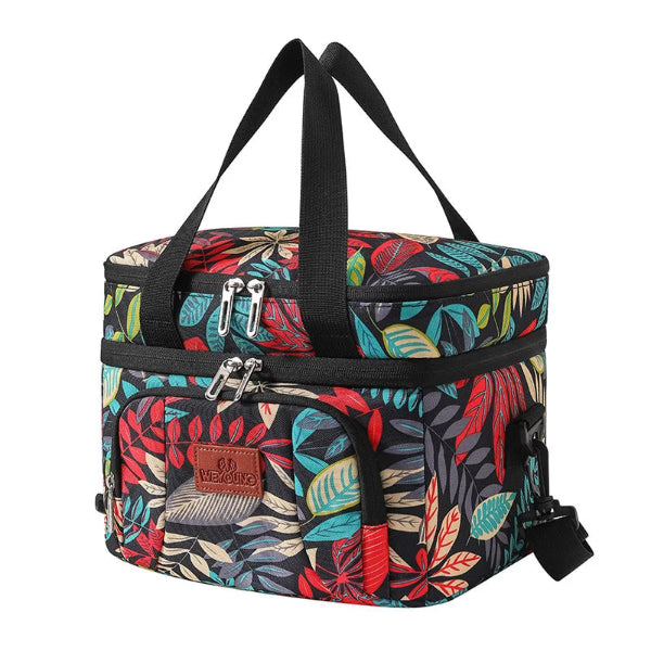 Multifunctional Double Layers Tote Cooler Bag