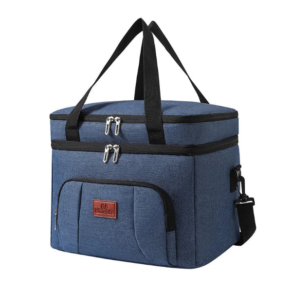 Multifunctional Double Layers Tote Cooler Bag