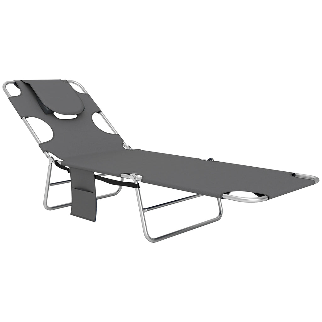 Foldable Sun Lounger/bed Adjustable