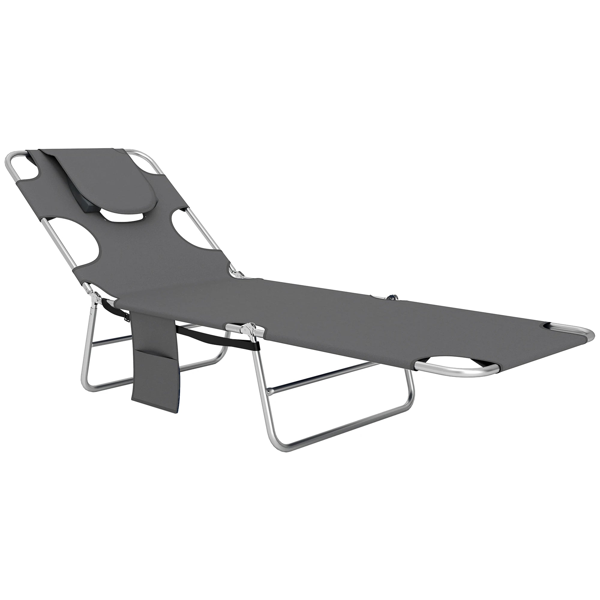 Foldable Sun Lounger/bed Adjustable