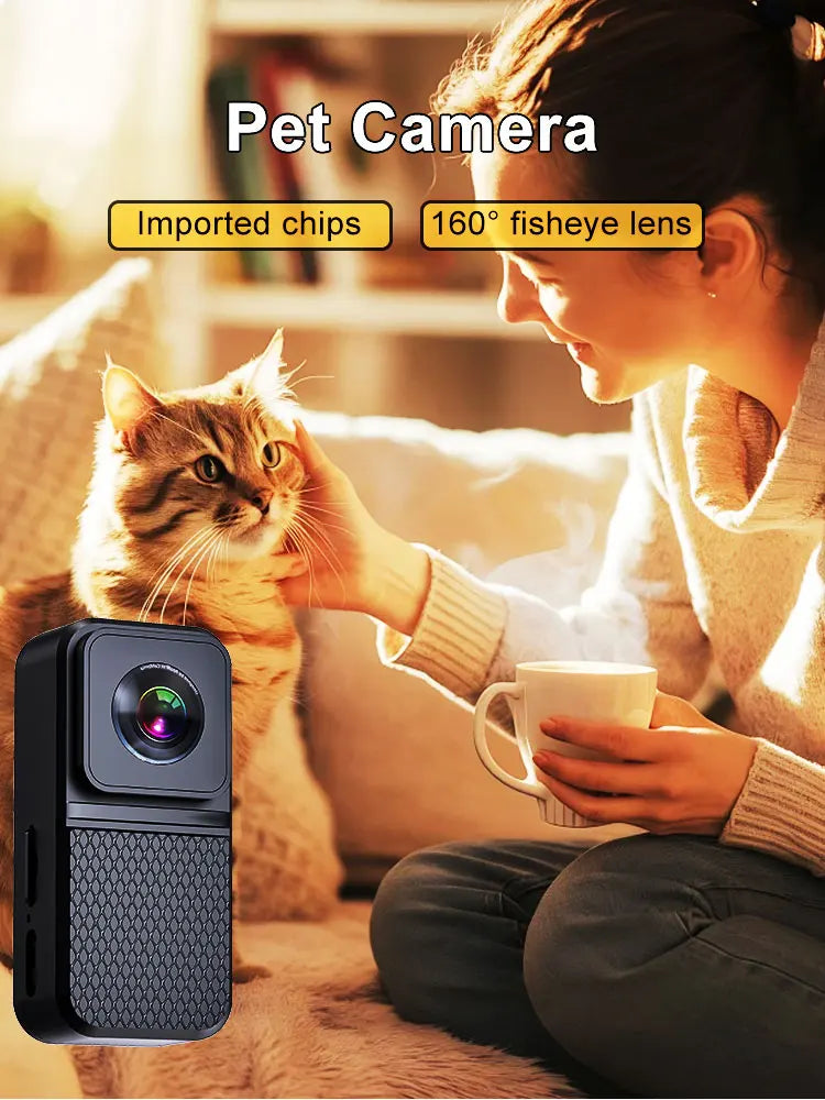 HD 1080P Pet Camera Wireless Collar
