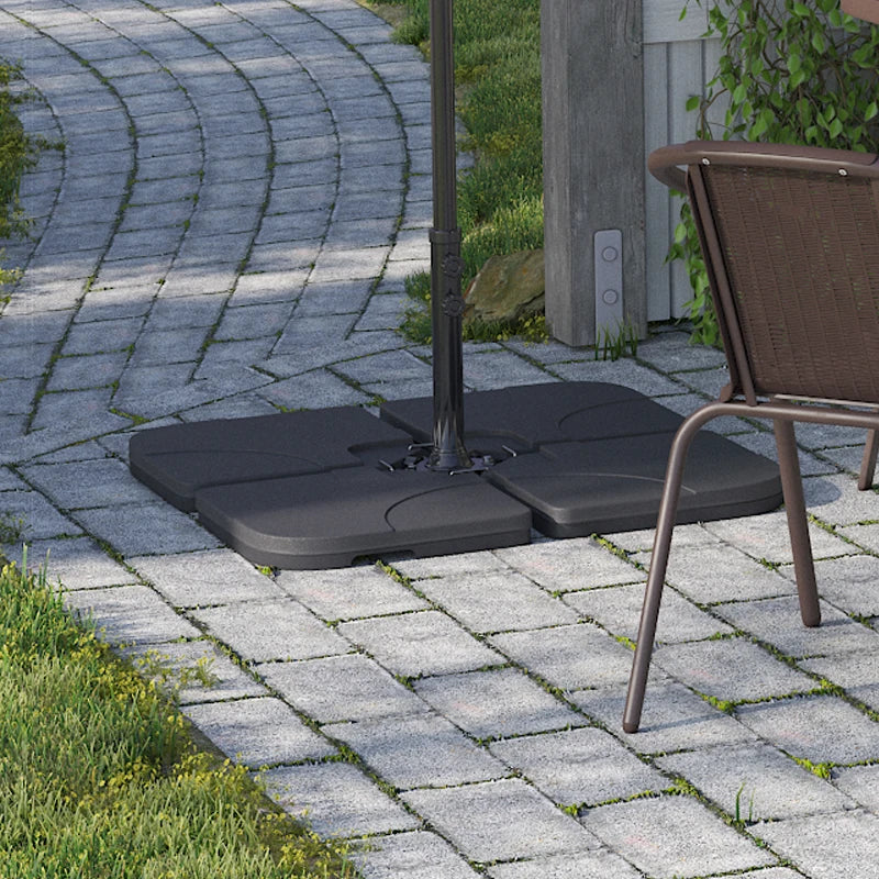 Large Square Canopy Rotating Outdoor Cantilever