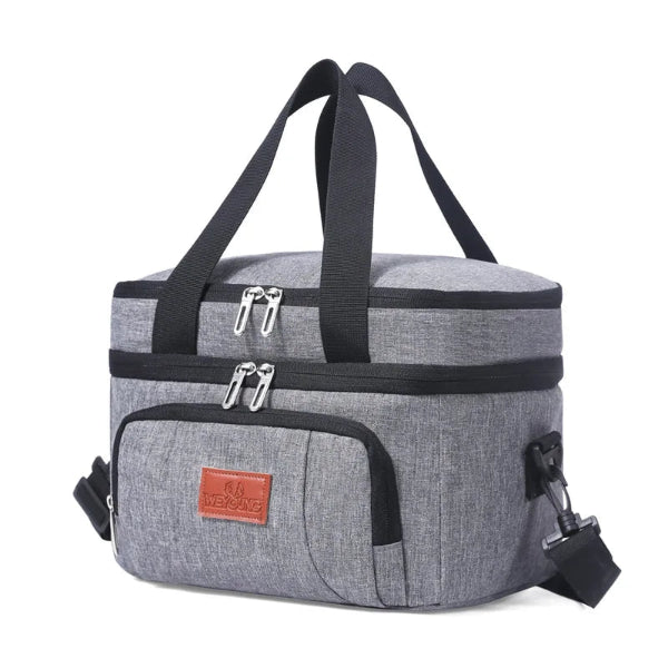 Multifunctional Double Layers Tote Cooler Bag